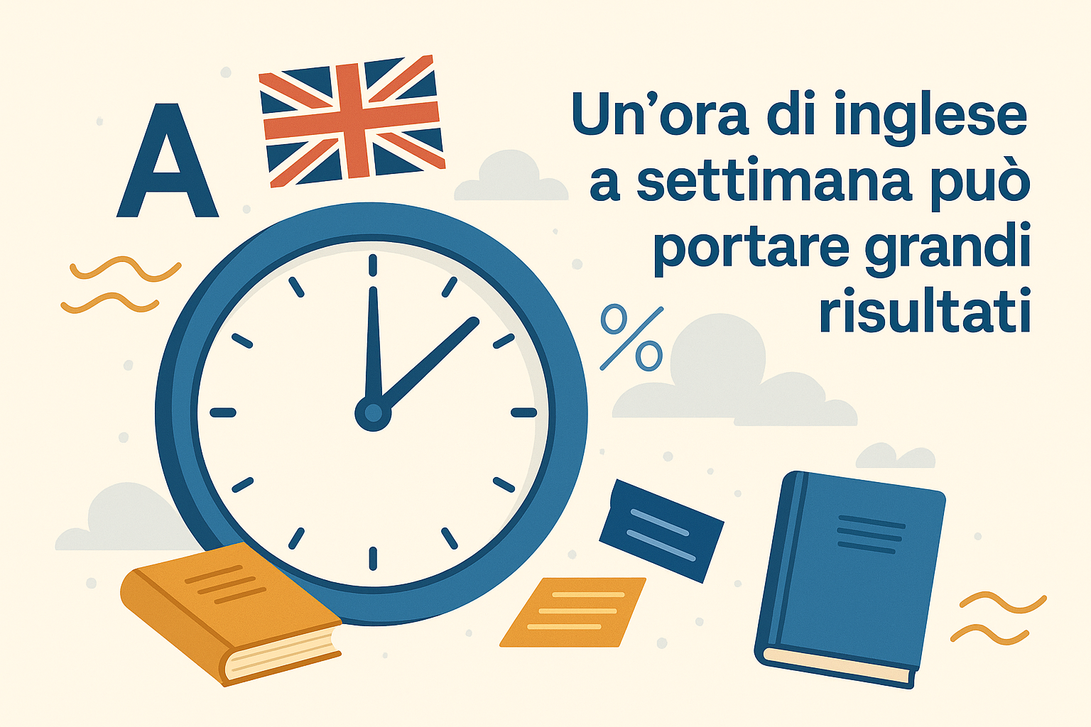 Lezione di inglese in corso